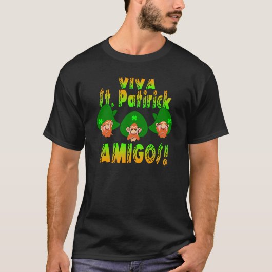 Mexikaner-St Patrick TagesT - Shirt (Vorderseite)
