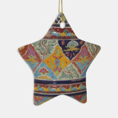 Mexikaner-Talavera-Arttonwaren Keramik Ornament (Rechts)