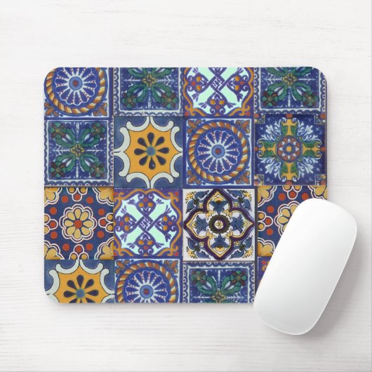 Mexikaner-Talavera-Fliesen Mousepad (Mit Mouse)