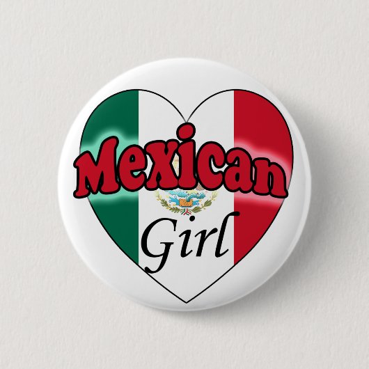Mexikanerin Button (Vorderseite)