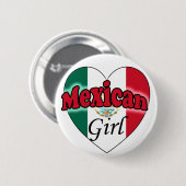 Mexikanerin Button (Vorne & Hinten)