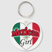 Mexikanerin Schlüsselanhänger (Vorderseite)