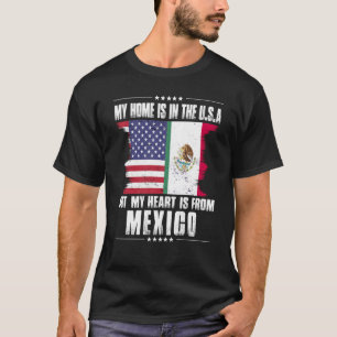 Mexikanisch-amerikanischer Patriot stolz auf zu Ha T-Shirt