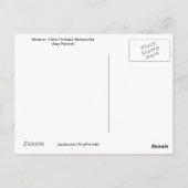 Mexikanisch, China Poblana Matryoshka Postcard Postkarte (Rückseite)