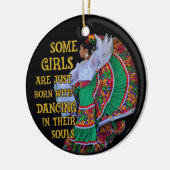 Mexikanisch einige Mädchen sind einfach Geboren mi Keramik Ornament (Links)