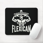 Mexikanisch Funny Flexican Bodybuilding Flex Muscl Mousepad (Mit Mouse)