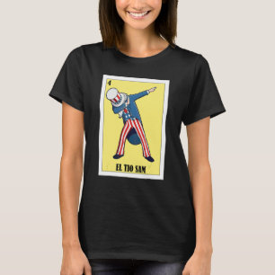 Mexikanisch für 4. Juli  Onkel Sam T-Shirt