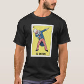 Mexikanisch für den 4. Juli El Tio Sam T-Shirt (Vorderseite)