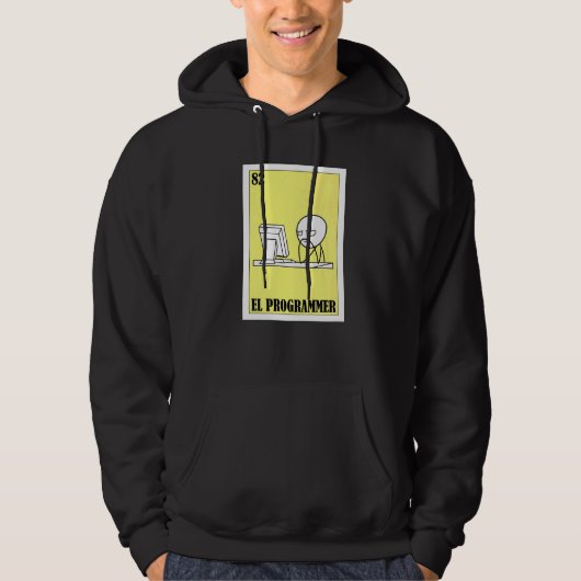 Mexikanisch für Entwickler  El Programmierer Hoodie (Vorderseite)