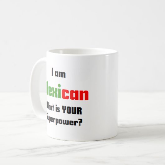 mexikanisch kaffeetasse (Vorderseite Links)