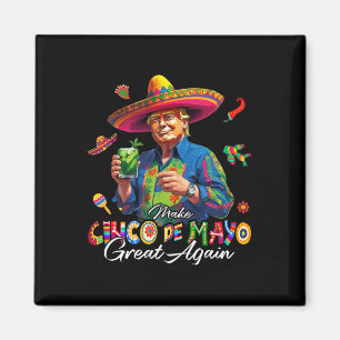 Mexikanisch Mach Cinco De Mayo wieder großartig Lu Magnet