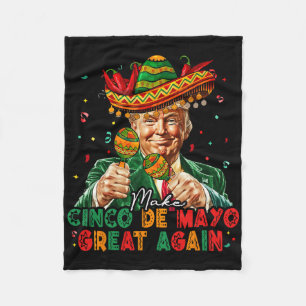 Mexikanisch machen Cinco De Mayo Great wieder lust Fleecedecke