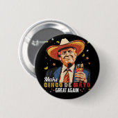 Mexikanisch machen Cinco De Mayo Groß wieder lusti Button (Vorne & Hinten)