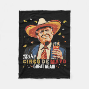 Mexikanisch machen Cinco De Mayo Groß wieder lusti Fleecedecke
