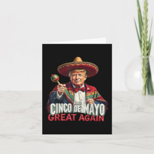 Mexikanisch machen Cinco De Mayo Groß wieder lusti Karte