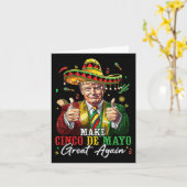 Mexikanisch machen Cinco De Mayo Groß wieder lusti Karte (Gelbe Blume)