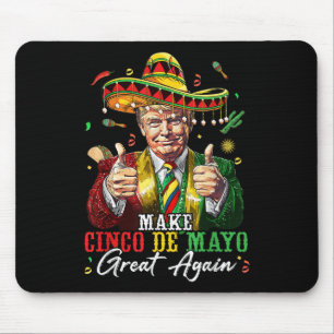 Mexikanisch machen Cinco De Mayo Groß wieder lusti Mousepad