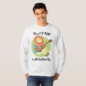 mexikanisch mit Gitarre und Sombrero T-Shirt (Vorne ganz)