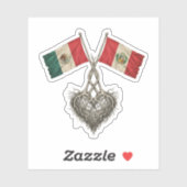 Mexikanisch-Peruanisch Aufkleber (Blatt)