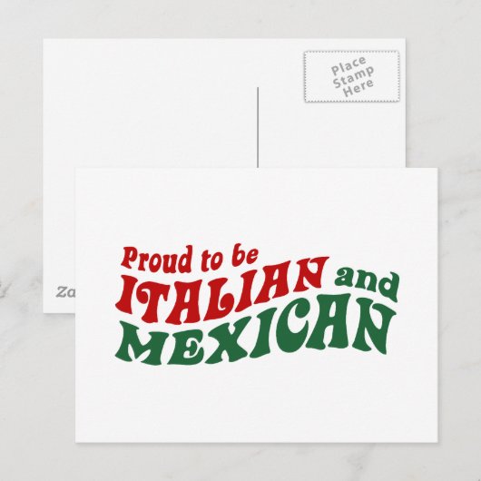 mexikanisch postkarte (Vorne/Hinten)