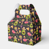 Mexikanisch-Spicy Fiesta Favor Box Geschenkschachtel (Vorderseite)