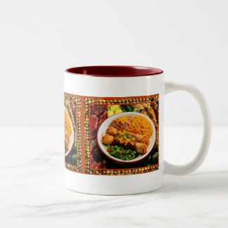 Mexikanische Abendessen-Tasse Zweifarbige Tasse