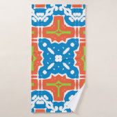 Mexikanische Antike Talavera ceramic. Seamless Badehandtuch (Badehandtuch)