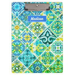 mexikanische Aqua Minze sizilianische mediterrane  Klemmbrett