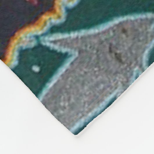 Mexikanische aztekische Mayagöttin-ethnische Fleecedecke (Ecke)