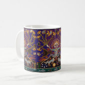 Mexikanische aztekische Mayagöttin-ethnische Kaffeetasse (Vorderseite Links)