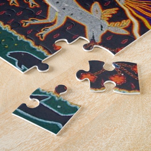 Mexikanische aztekische Mayagöttin-ethnische Puzzle (Seite)