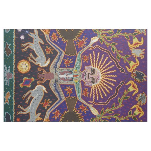 Mexikanische aztekische Mayagöttin-ethnische Stoff (Yard (91,4 cm))