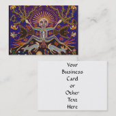 Mexikanische aztekische Mayagöttin-ethnische Visitenkarte (Vorne/Hinten)