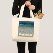 mexikanische Beach-Bag Jumbo Stoffbeutel (Vorderseite (Produkt))