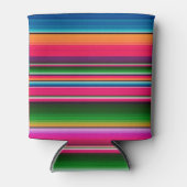 mexikanische Blanket-Fiesta Streifen farbenfroh Dosenkühler (Vorderseite)