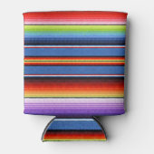 mexikanische Blanket-Fiesta Streifen farbenfroh Dosenkühler (Vorderseite)
