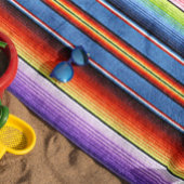 mexikanische Blanket Streifen farbenfrohe Rainbow  Strandtuch