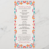 mexikanische Blumenkost Programm (Rückseite)