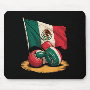 Mexikanische Boxhandschuhe Kämpfer Los Guantes De  Mousepad