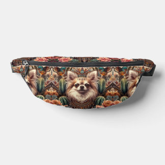 Mexikanische Chihuahua-Hund Retro-Tasche 6 Bauchtasche