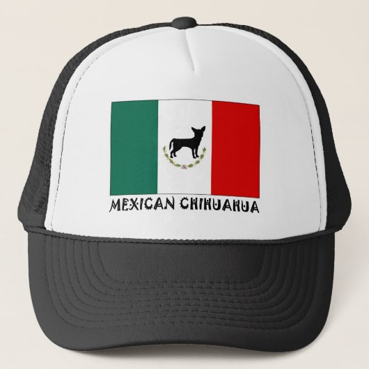 Mexikanische Chihuahua Truckerkappe (Vorderseite)