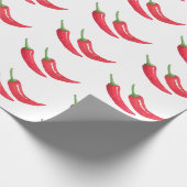 mexikanische Chili Geschenkpapier (Ecke)