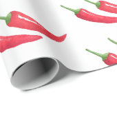 mexikanische Chili Geschenkpapier (Rolleneckpunkt)
