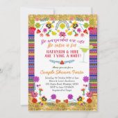 Mexikanische Dusche Fiesta Einladung (Vorderseite)