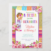 Mexikanische Einladung zum 1. Geburtstag (Vorderseite)