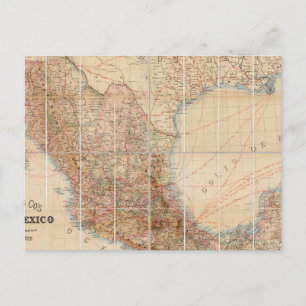 Mexikanische Eisenbahn Postkarte