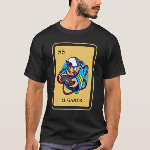 Mexikanische El Gamer Traditionelle Bingo Online G T-Shirt