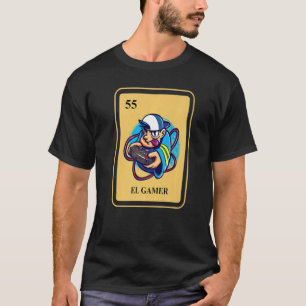Mexikanische El Gamer Traditionelle Bingo Online G T-Shirt