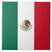 mexikanische Fahne Fliese (Vorderseite)