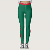 Mexikanische Fahne & Mexiko Modepatrioten /Sport Leggings (Vorderseite)